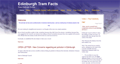 Desktop Screenshot of edinburghtramfacts.com